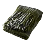 FRASSE-KOLLEKTIONEN FRASSE Tæppe, Grøn/sort/hvid