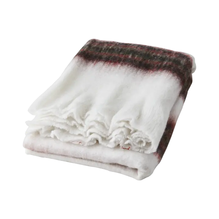 FRASSE Tæppe, Rød/grøn/hvid