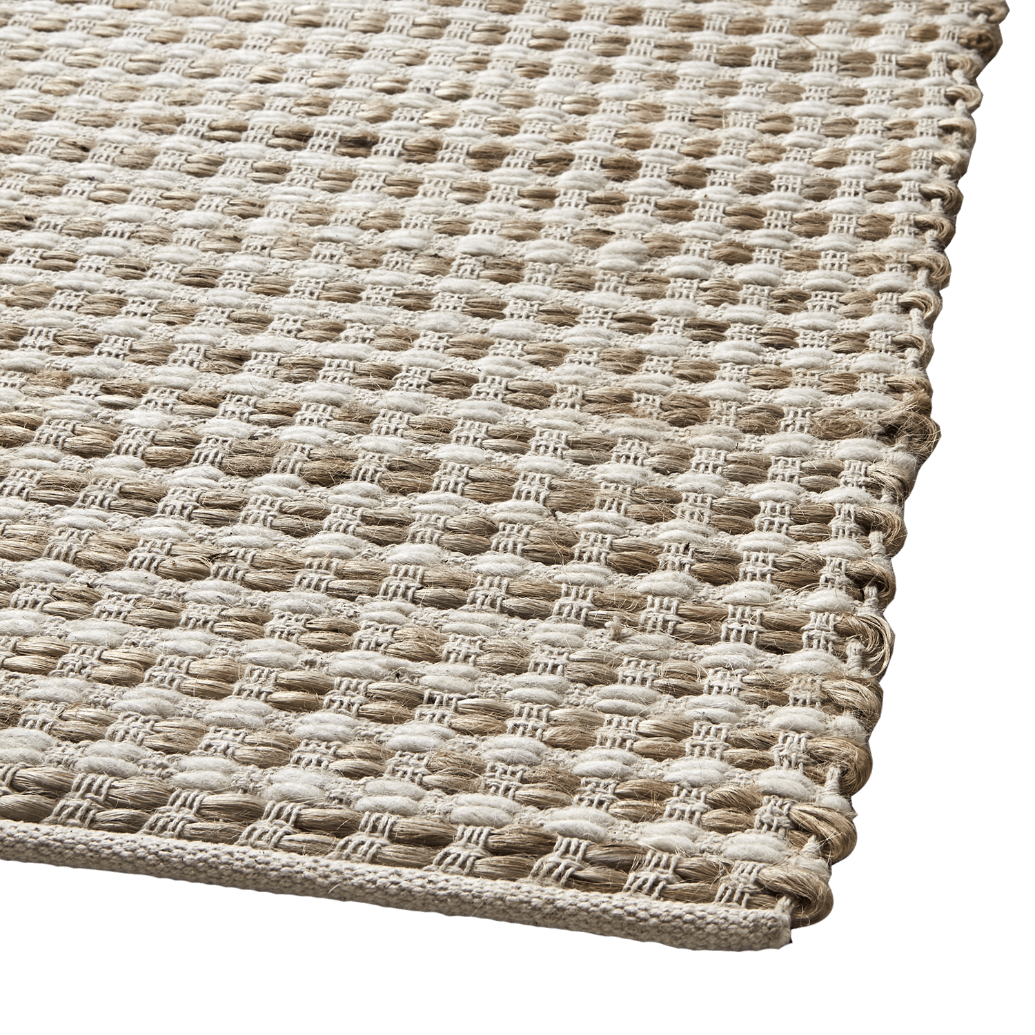 VENDELA Tæppe XXL – Beige / Off-white | Affari of Sweden - Billede 2