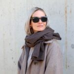 Cashmere tørklæde – Coffee