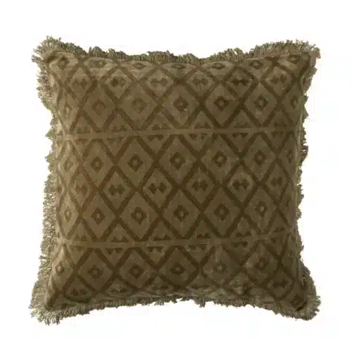 Pudebetræk – Velour/Bomuld (50x50 cm)