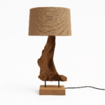 Bordlampe i naturtræ – 90 cm