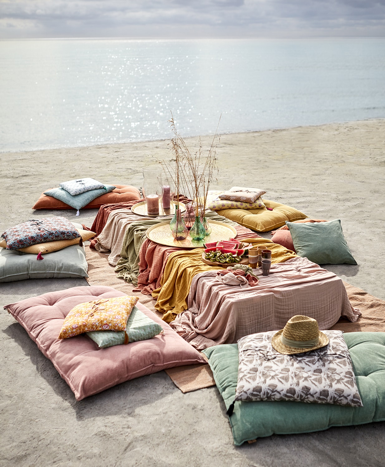 ELDORADO BAKKE L – MESSING (Ø90 CM) - Billede 4