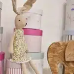 Lulu Kanin – H33 cm | Dekorativ stofkanin til påske