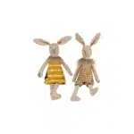 Felix & Gry Kanin – 2 ass. | H20 cm | Stofdekoration
