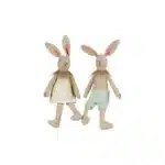 Felix & Gry Kanin – 2 ass. | H20 cm | Stofdekoration til påske