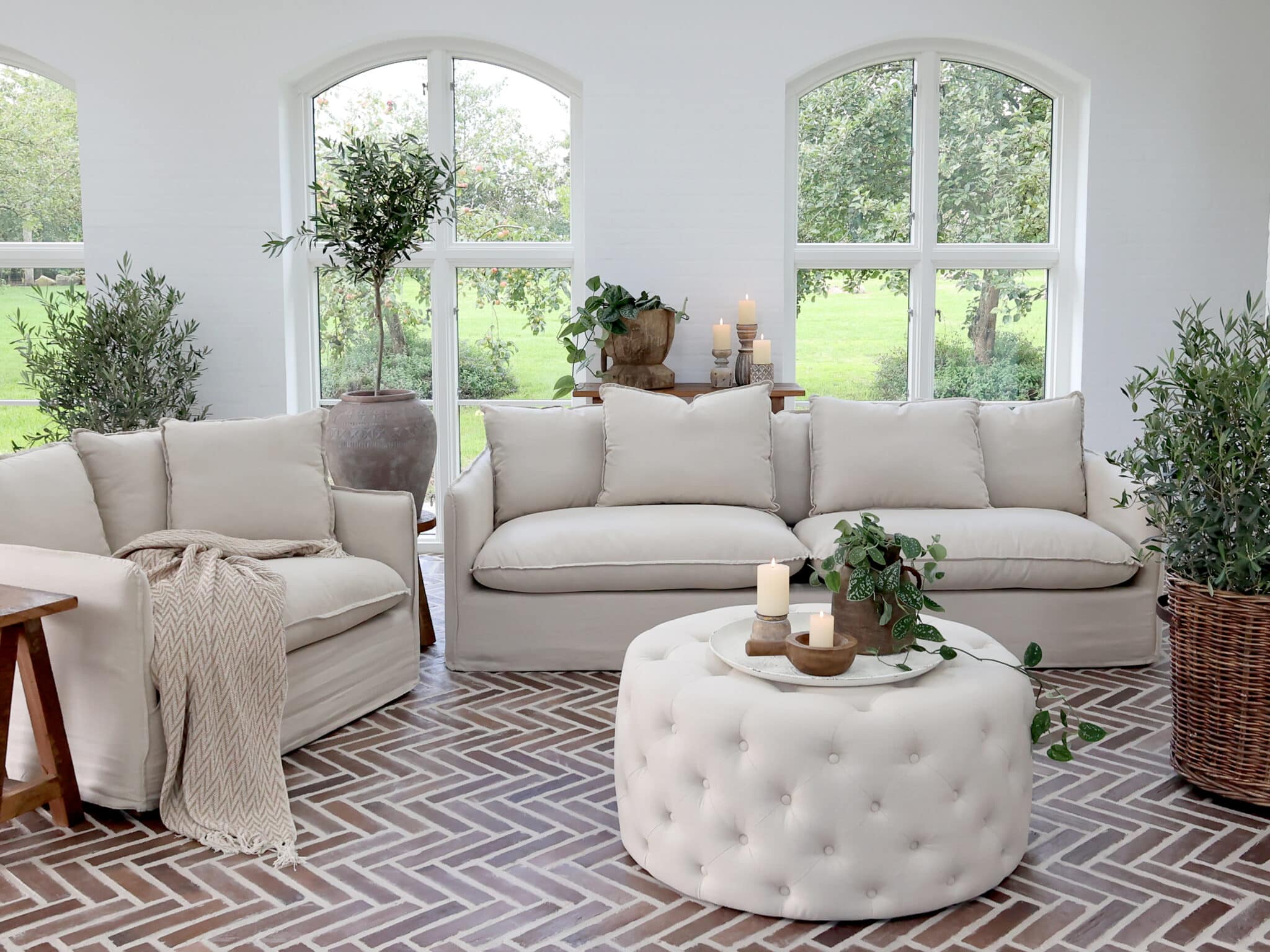 Malo Sofa i Hør - Billede 3