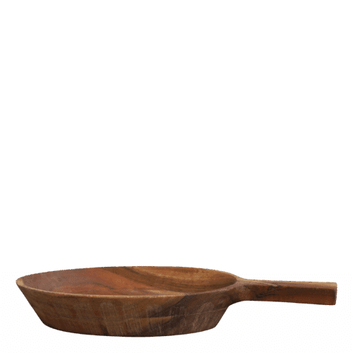 Laon Fad m. håndtag akacietræ
