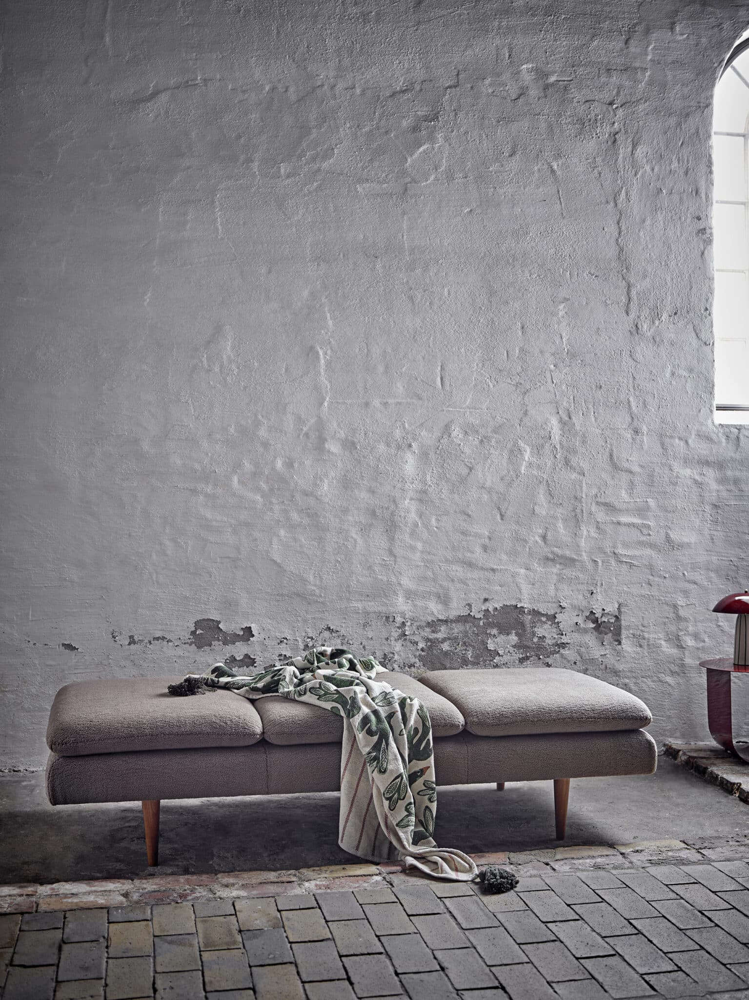 Daybed i teddyfleece – varm brun - Billede 4