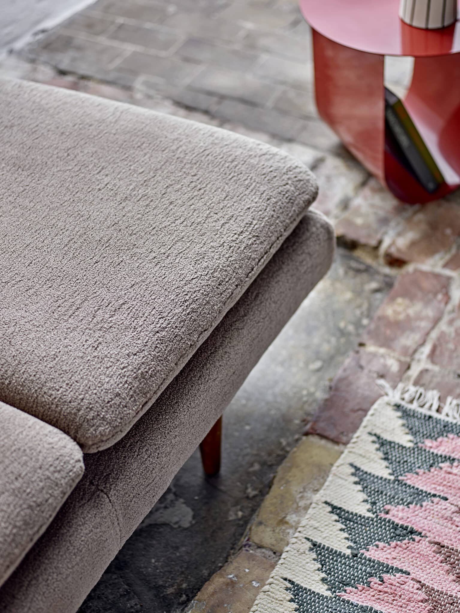 Daybed i teddyfleece – varm brun - Billede 6