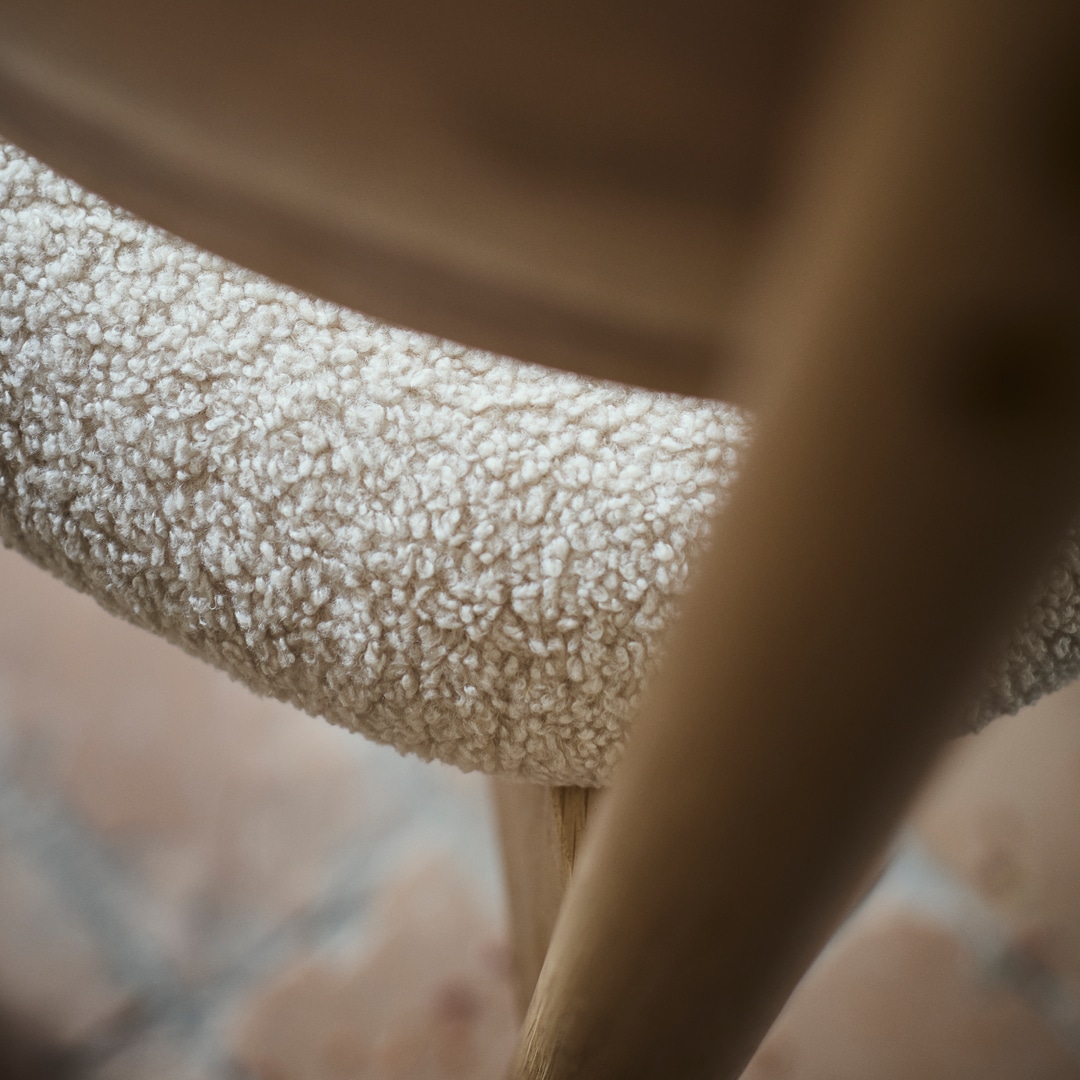 Muubs Spisebordsstol Oka - Natur olie/Sand - Billede 3