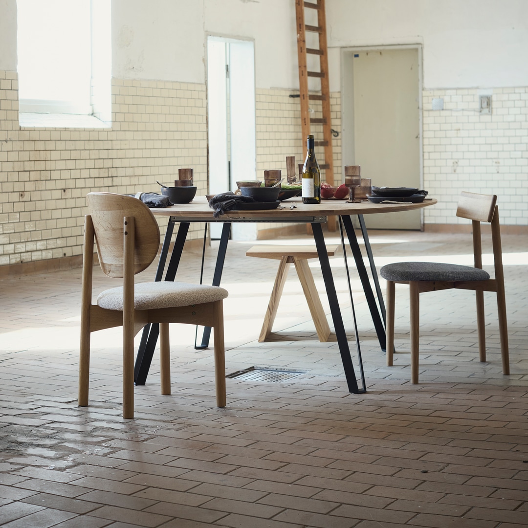 Muubs Spisebordsstol Oka - Natur olie/Sand - Billede 4