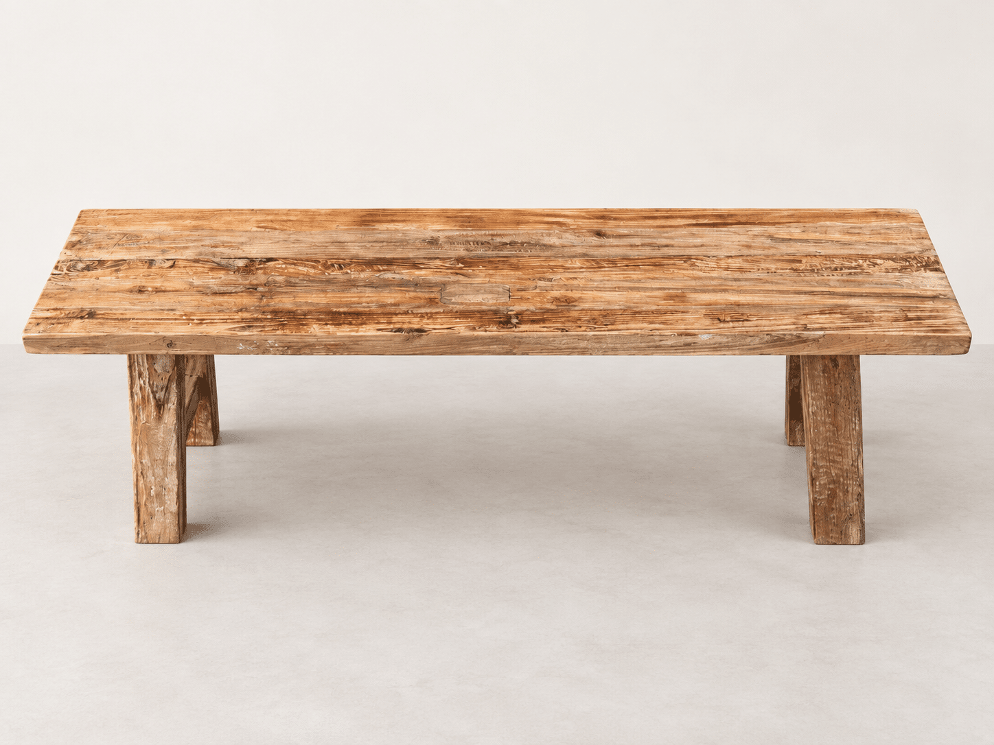 Unika bænk i teaktræ – 120 cm - Billede 5