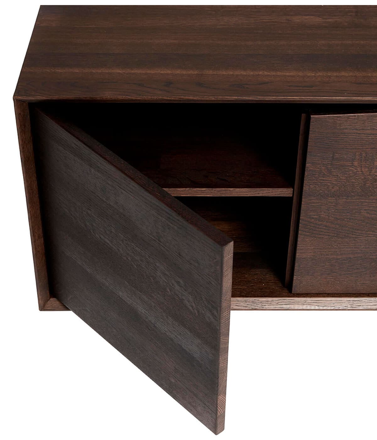 Muubs Wing Skænk – Smoked Oak – Massiv Eg (L185 cm) - Billede 4