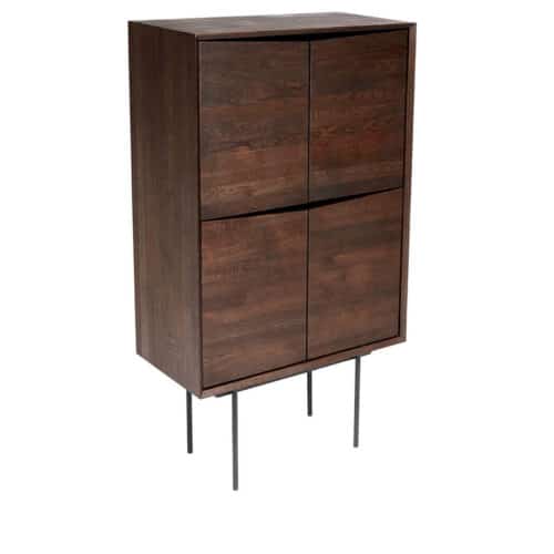 Muubs Wing Skab – Smoked Oak – Massiv Eg (H155 cm)