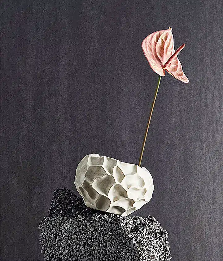 Muubs Soil Krukke – Keramik Ø18 x H11,5 cm | Vanilla - Billede 2