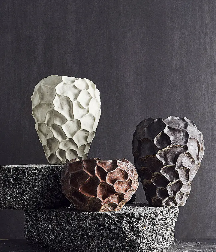 Muubs Soil Krukke – Stentøj Ø18 x H11,5 cm | Rust Glasur - Billede 5