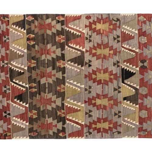 Vintage Kelim Tæppe  Mål: ca. 130 × 207 cm