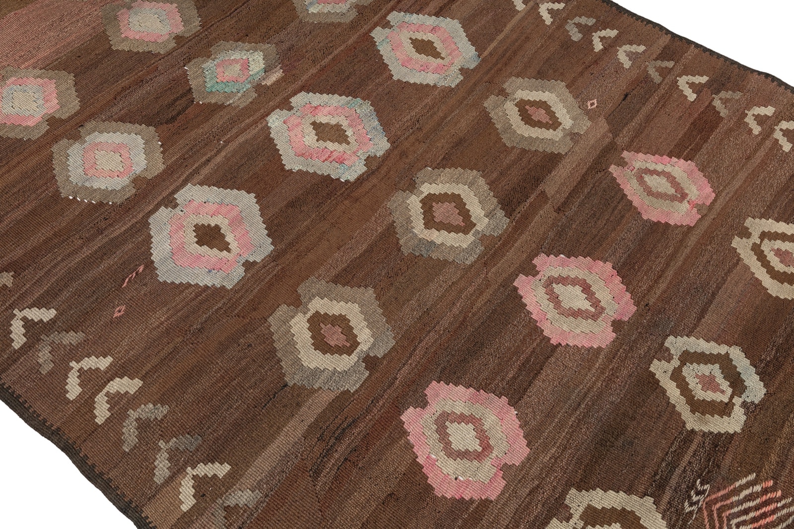 Vintage kelim tæppe i 163 x 240 cm - Billede 5