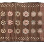 Vintage kelim tæppe i 163 x 240 cm