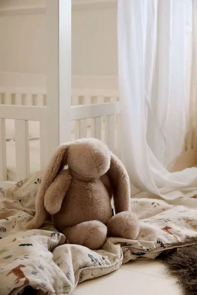 Kaninbamse i lammeuld - Billede 6