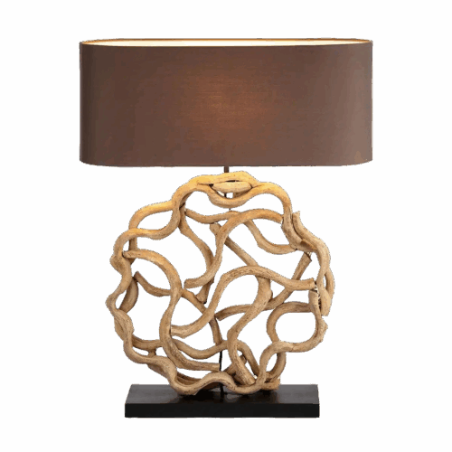 Bordlampe "Circle of Roots"