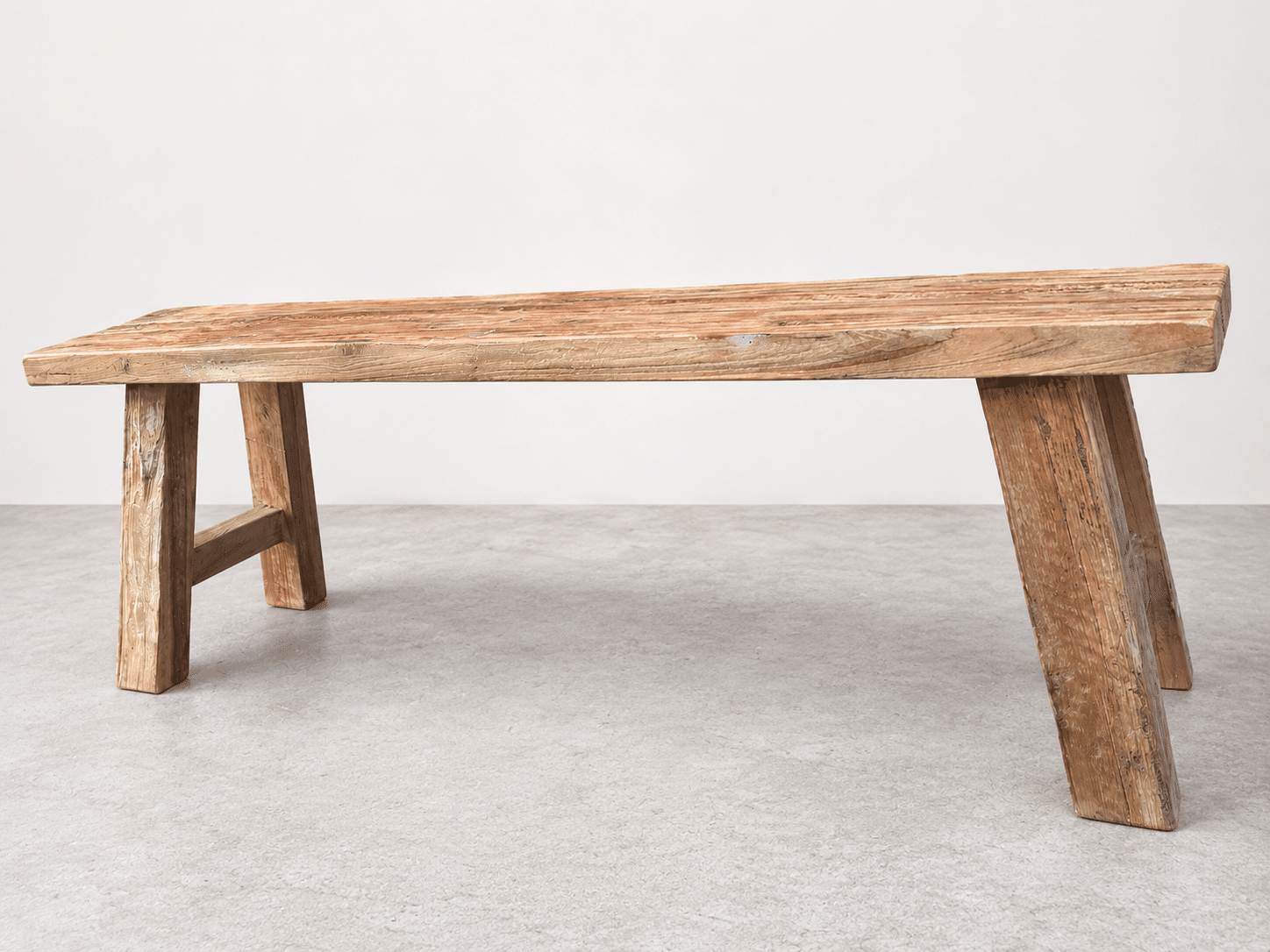 Unika bænk i teaktræ – 120 cm - Billede 2