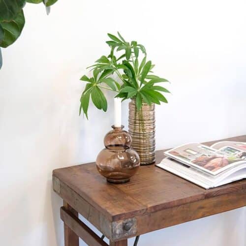 Sunil Konsolbord – Genanvendt Træ Mål: H75 × B105 × D46 cm