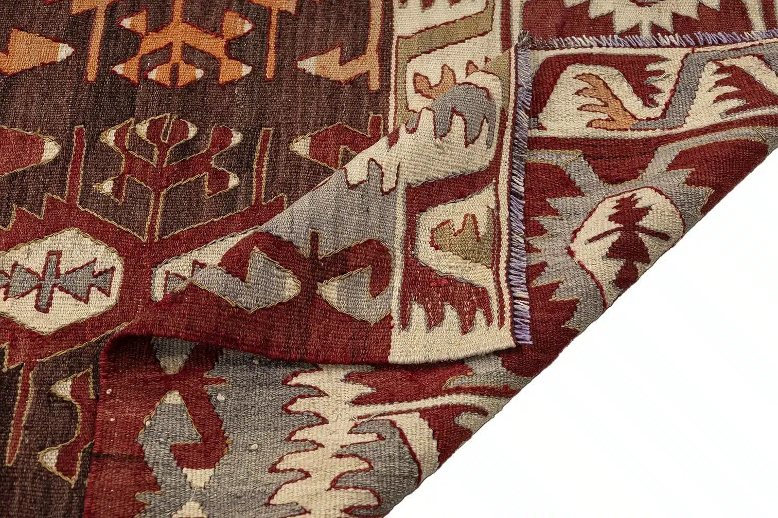Konya Vintage Kelim Mål: ca. 177 × 347 cm - Billede 6