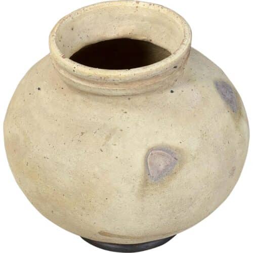 Dali lerkrukke med jernring - S