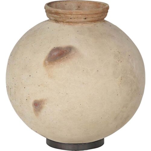 Dali lerkrukke med jernring - XL