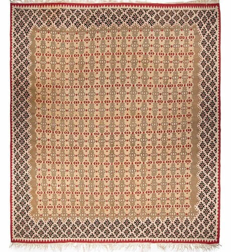 Vintage Manastir Kilim Rug – 290 × 310 cm