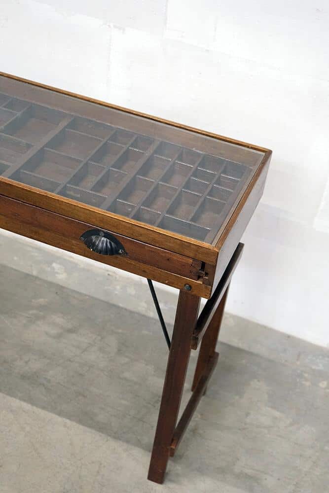 Konsolbord med Original Sættekasse Mål: Ca. H77 × B96 × D42 cm - Billede 4
