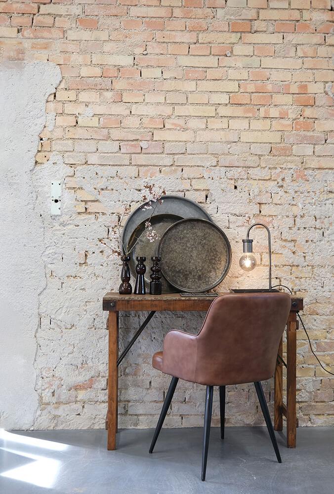Ajay Konsolbord med Metaltop Mål: H75 × B100 × D40 cm - Billede 3