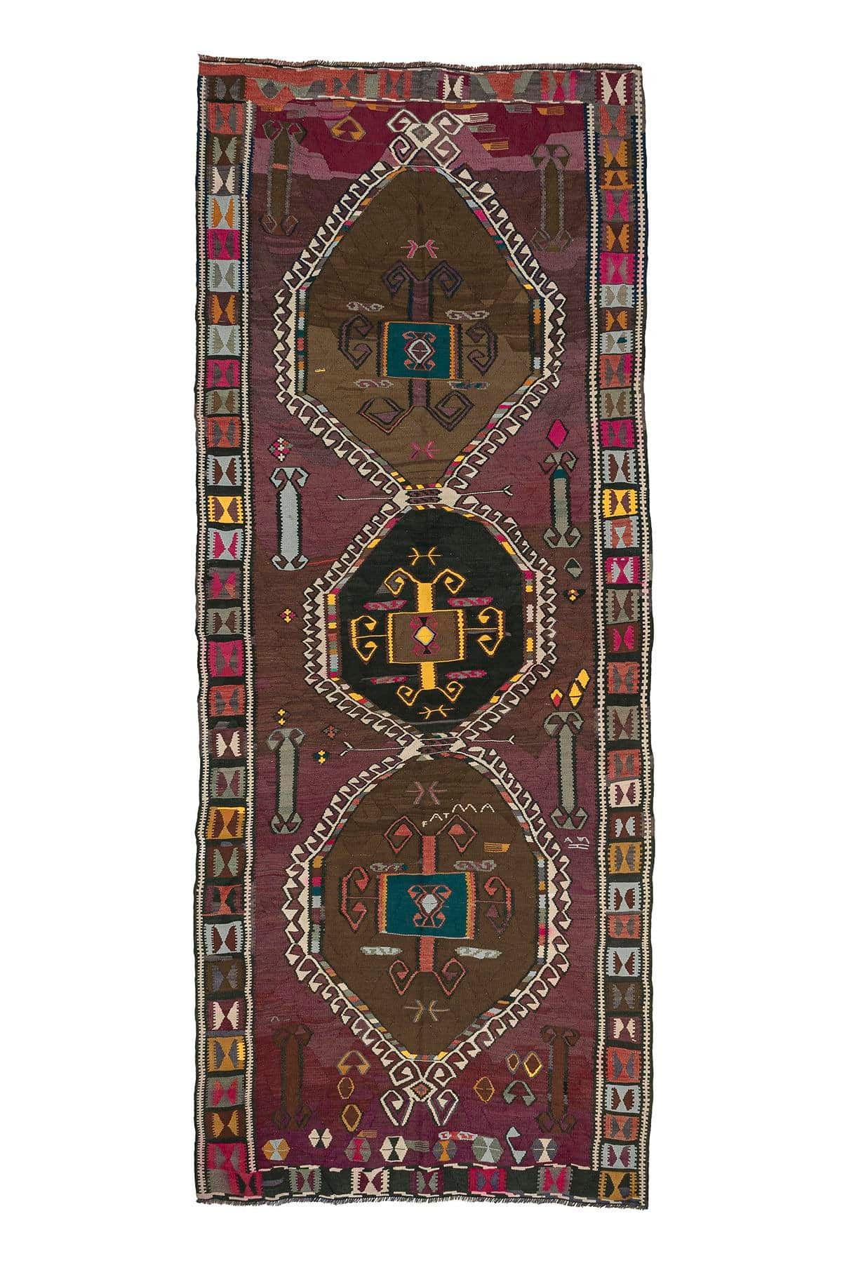 Kars Kelim Tæppe – 152 × 370 cm